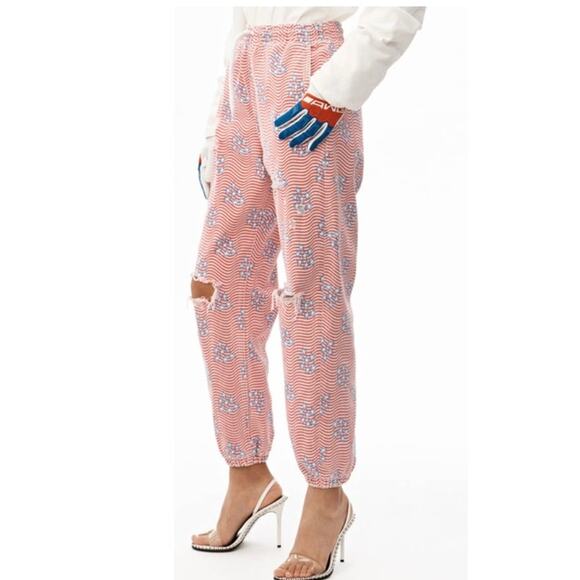 Alexander Wang Opening Ceremony Stars and Stripes Jogger Red/White blue Size Sm - Picture 5 of 12